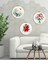 3 Pieces Embroidery Hoops, 8 inch Bamboo Frame Circle Cross Stitch Hoop Ring Embroidery Hoops Set for Embroidery and Cross Stitch